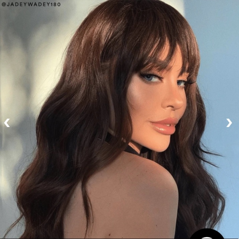 INH - Zooey Clip-In Bangs (Natural Black)